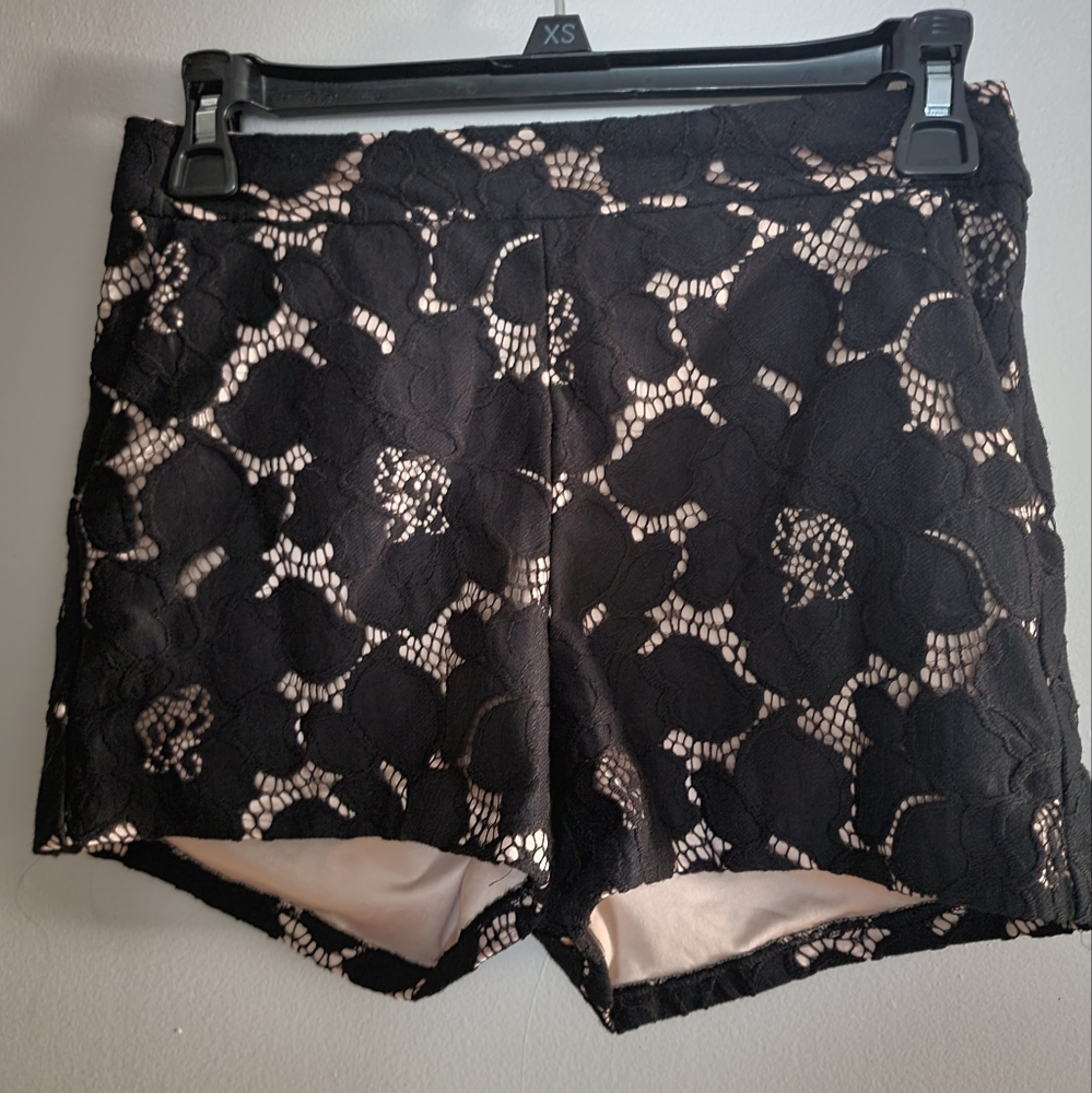 Express lace shorts